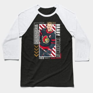 Brady Tkachuk Paper Poster Version 10 Baseball T-Shirt